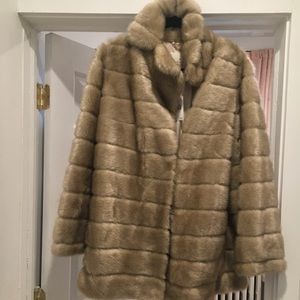 Kate Spade New York Faux Fur Jacket